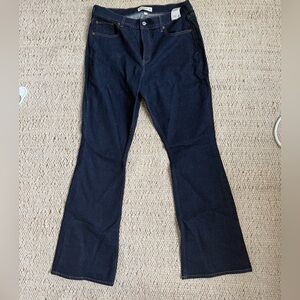 Abercrombie & Fitch Dark Indigo Flare Jeans